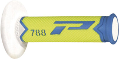 Poignées 788 Bleu Clair/Jaune Fluo/Blanc 22/25 - Progrip