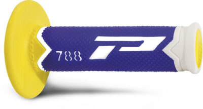 Poignées 788 Blanc/Bleu/Jaune 22/25 - Progrip