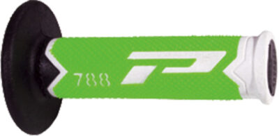 Poignées 788 Blanc/Vert Fluo/Noir 22/25 - Progrip