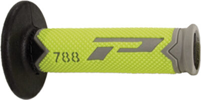 Poignées 788 Gris/Jaune Fluo/Noir 22/25 - Progrip