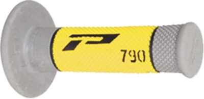 Poignées 790 Noir/Gris/Jaune 22/25 - Progrip