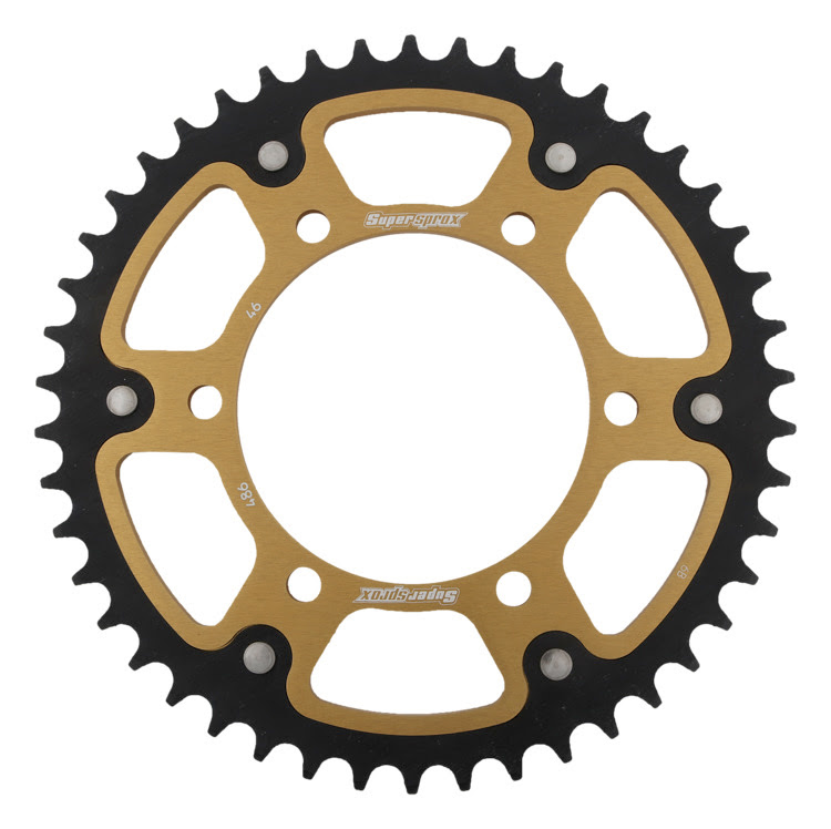 Couronne 520 – 46 dents – Supersprox Stealth – Bleu