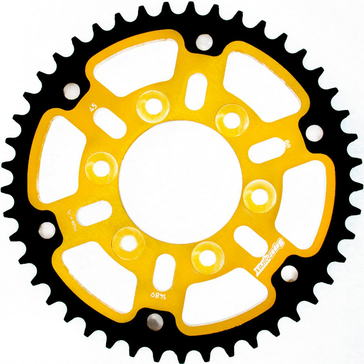 Couronne 45 dents Supersprox SPX Stealth 1489:45-GLD – haute performance