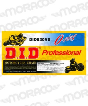 Chaîne Kawasaki Z650 Z750 1980-1983 – DID630V Pas 630 – 84 maillons – DID
