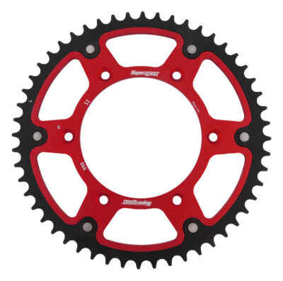 Couronne SPX STEALTH 990.4:52 ROUGE (52 dents) Gas Gas EC250 - Supersprox