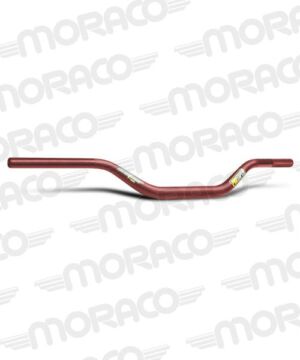 Guidon oversize Ø 28,6 mm pour moto – ProTaper Contour Windham rouge 2828DRED