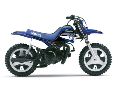 Kit Deco IRON YAMAHA PW 50 Toutes BLEU - UP