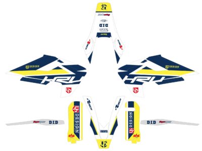 Kit Déco ROUND HUSQVARNA TC (2015-2016) Blanc - UP