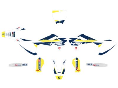 Kit Déco ROUND HUSQVARNA TC 65 (2017-2018) Blanc - UP