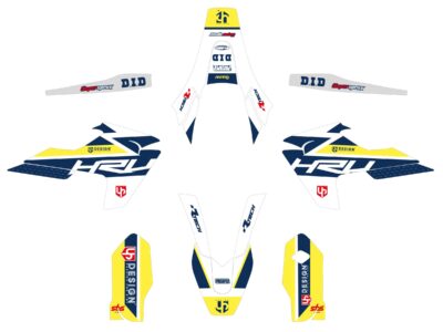 Kit Déco ROUND HUSQVARNA TC 85 (2018-2022) Blanc - UP