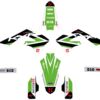 Kit Déco ROUND KAWASAKI KX 450 F (2020-2022) Vert - UP