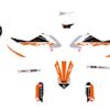 Kit Déco ROUND KTM SX 50 (2016-2018) Orange - UP