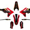Kit Déco SPIKE GASGAS EC (2021-2022) Noir-Rouge - UP
