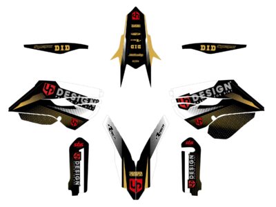 Kit Deco Qualif HONDA CRF 450 2009-2012 / CRF 250 2010-2013 - UP