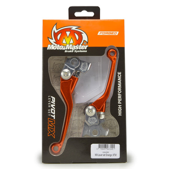Levier Moto-Master pour KTM SX85 – Orange – Aluminium forgé – Design ergonomique