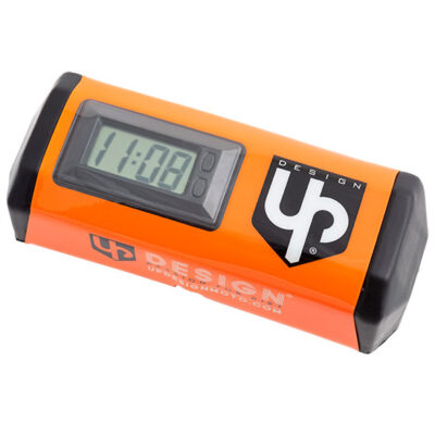 Mousse de Guidon Horloge intégrée Orange - UP