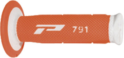 Poignées 791 Blanc/Orange Fluo 22/25 - Progrip