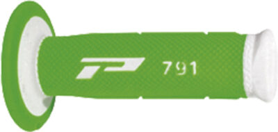 Poignées 791 Blanc/Vert Fluo 22/25 - Progrip