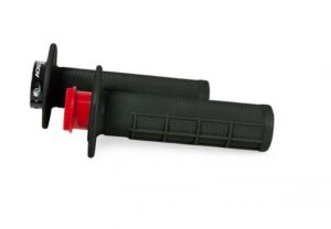 Poignées de guidon moto R20 Lock-on noir – Compatible tout-terrain – R’Tech