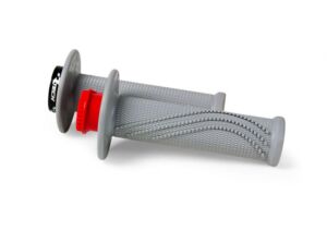 Poignées Lock-On pour Beta (2T/4T) ø28,5 mm – R’Tech R20 Wave Gris