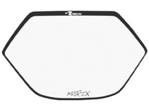 Plaque phare Matrix blanc – Moto compatible – R’Tech RADMASK7BN01