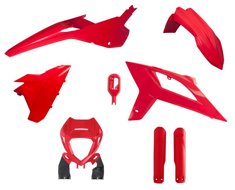 Kit plastique carénage rouge Beta 300RR Enduro 2T RKITBETRS0620 - R'Tech