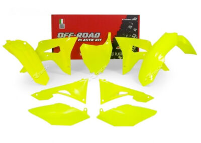 Kit plastique Honda jaune fluo RKITCRFGF0599 - R'Tech