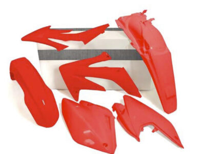 Kit plastique 4 p CRF rouge RKITCRXRS0412 - R'Tech