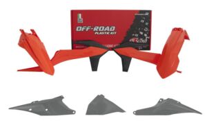 Kit plastique motocross Gas Gas EC250 / EC250F / EC300 / EC350F (2021-2023) – R'Tech – 5 pièces