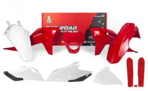 Kit plastique carénage GAS GAS EC250 EC300 EC350F 2021-2023 – R’Tech – 7 pièces