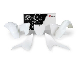 Kit plastique Husqvarna FC/TC/FS 250-450 (2016-2018) Blanc – R’Tech
