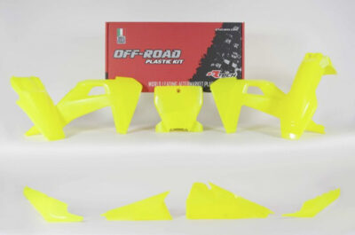 Kit plastique 5 p Jaune fluo RKITHSQGF0599 Husqvarna FC 250 - R'Tech