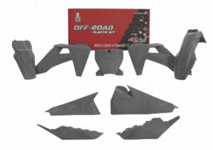 Kit plastique Husqvarna FC 250 / 350 / 450 – 2019 à 2022 – Gris Quantum – R’Tech