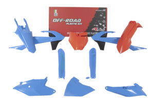 Kit plastique KTM SX85 2018-2023 (17"/14" & 19"/16") – R'Tech – Orange/Bleu
