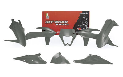 Kit plastique 6 p gris quantum RKITKTMGR0520 KTM EXC150 TPI Enduro - R'Tech