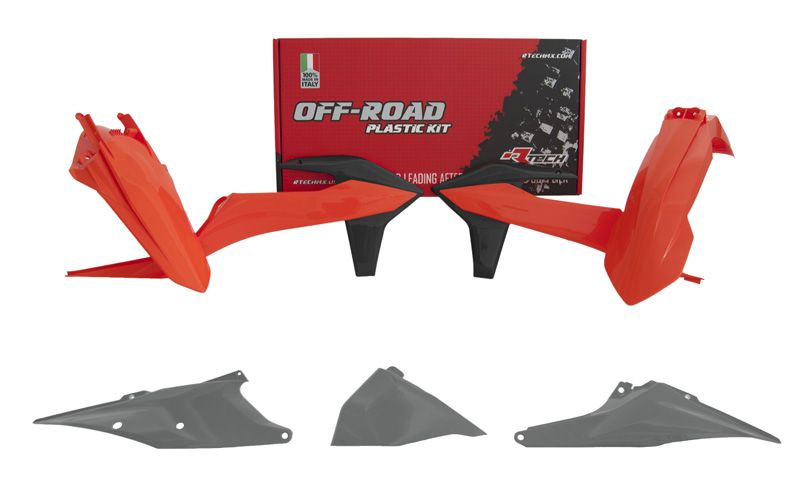Kit plastique KTM EXC – carénage 5 pièces – R’Tech RKITKTMOEM421