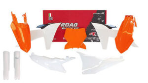 Kit plastique carénage KTM SMR450 SX-F SX 125 à 450 – 2023 – R’Tech – 7 pièces – Couleur origine
