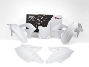 Kit plastique Kawasaki KX450 F (2016-2018) – R’Tech Blanc