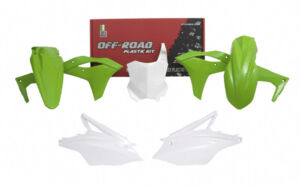 Kit plastique carénage Kawasaki KX250F KX250Y 2017-2020 – R’Tech – 5 pièces