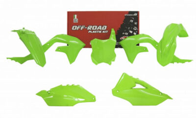 Kit plastique 5 p Vert fluo RKITKXFVF0599 - R'Tech