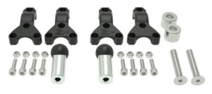 Kit montage protège-mains Yamaha Ténéré 700 / 1200 (2010-2023) – R’Tech – guidon 22-28 mm