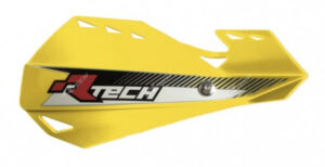 Protège-mains moto RMZ – R’Tech RKITPMDUGI14 Jaune – Compatible off-road