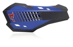 Protège-mains HP2 pour motocross et enduro – Polypropylène bleu – R'Tech RKITPMHP2BL0