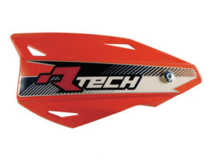 Protège-mains motocross Vertigo – R’Tech RKITPMVTRS00 – Plastique injecté brillant – Kit montage inclus