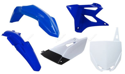 Kit Plastique bleu et blanc Yamaha YZ85 LW (19”/16”) B0G1  - R'Tech