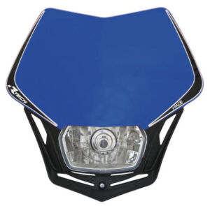 Plaque phare pour moto – R’Tech V-Face RMASKBLNR008 – Polypropylène résistant UV