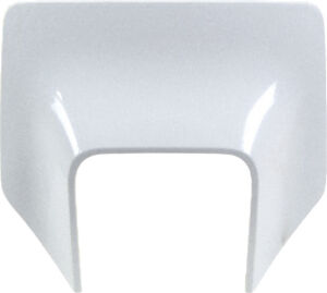 Plaque phare Husqvarna FE 350 / FE 450 / FE 501 / TE / TX 2017–2019 – R’Tech – Blanc