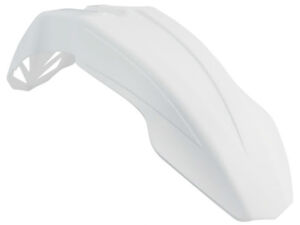 Garde-boue avant supermotard universel blanc R’Tech RPASMRBN0006
