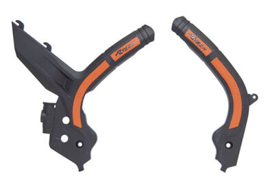 Protection de cadre bi-matiere noir/orange RPRTKTMNRAR2 KTM EXC150 TPI Enduro - R'Tech