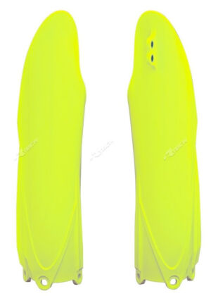 Protège-fourche polypropylène Fantic XE 125 / Yamaha YZ 125-450 2010-2023 – R’Tech Jaune Fluo